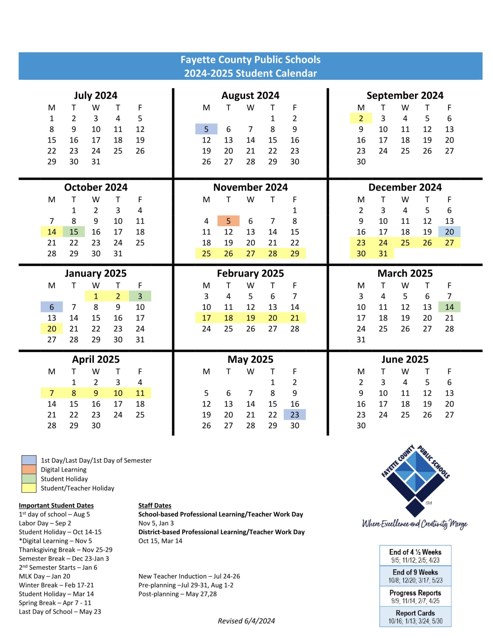 Fayette County Ga Public Schools Calendar 24 25 Updated EduCounty Fayette County Ga Public Schools Calendar 24 25 Updated EduCounty