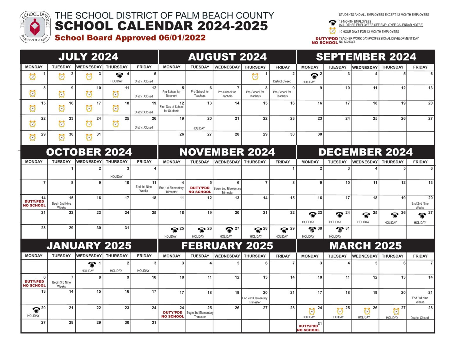 Palm Beach County Schools District 2425 Revised [updated] EduCounty