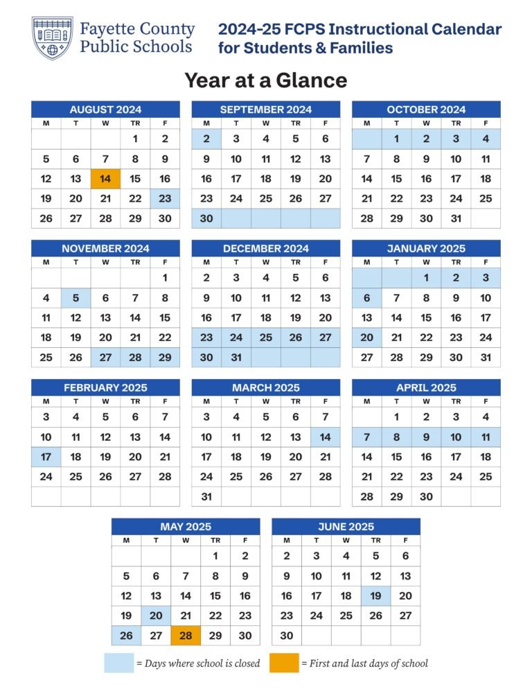 Fayette County KY Public Schools Calendar 24 25 Updated EduCounty Fayette County KY Public Schools Calendar 24 25 Updated EduCounty