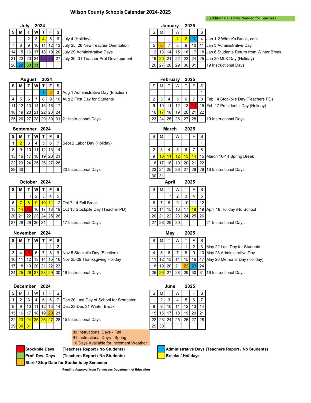 Wilson County tn Schools Calendar 24 25 updates EduCounty Wilson County tn Schools Calendar 24 25 updates EduCounty