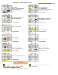 wilson county tn school calendar