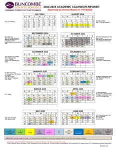 Buncombe County School Calendar