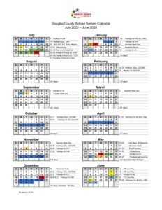 Douglas County GA Schools Calendar 25-26