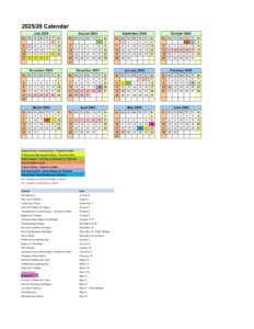 Washington county schools calendar 25-26