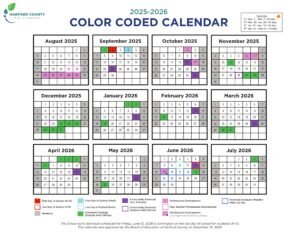 Harford County ct schools calendar 25-26