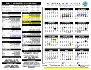 Brunswick County Schools Calendar