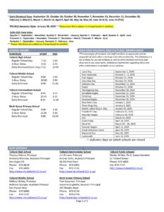Tolland Public Schools Calendar 24 25 PDF EduCounty