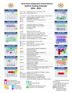 North East NEISD School Calendars 24-25