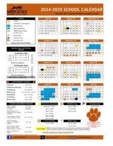 MERCEDES ISD SCHOOL CALENDAR 24-25