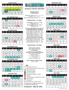 Galveston ISD School Calendar 24-25 [PDF]