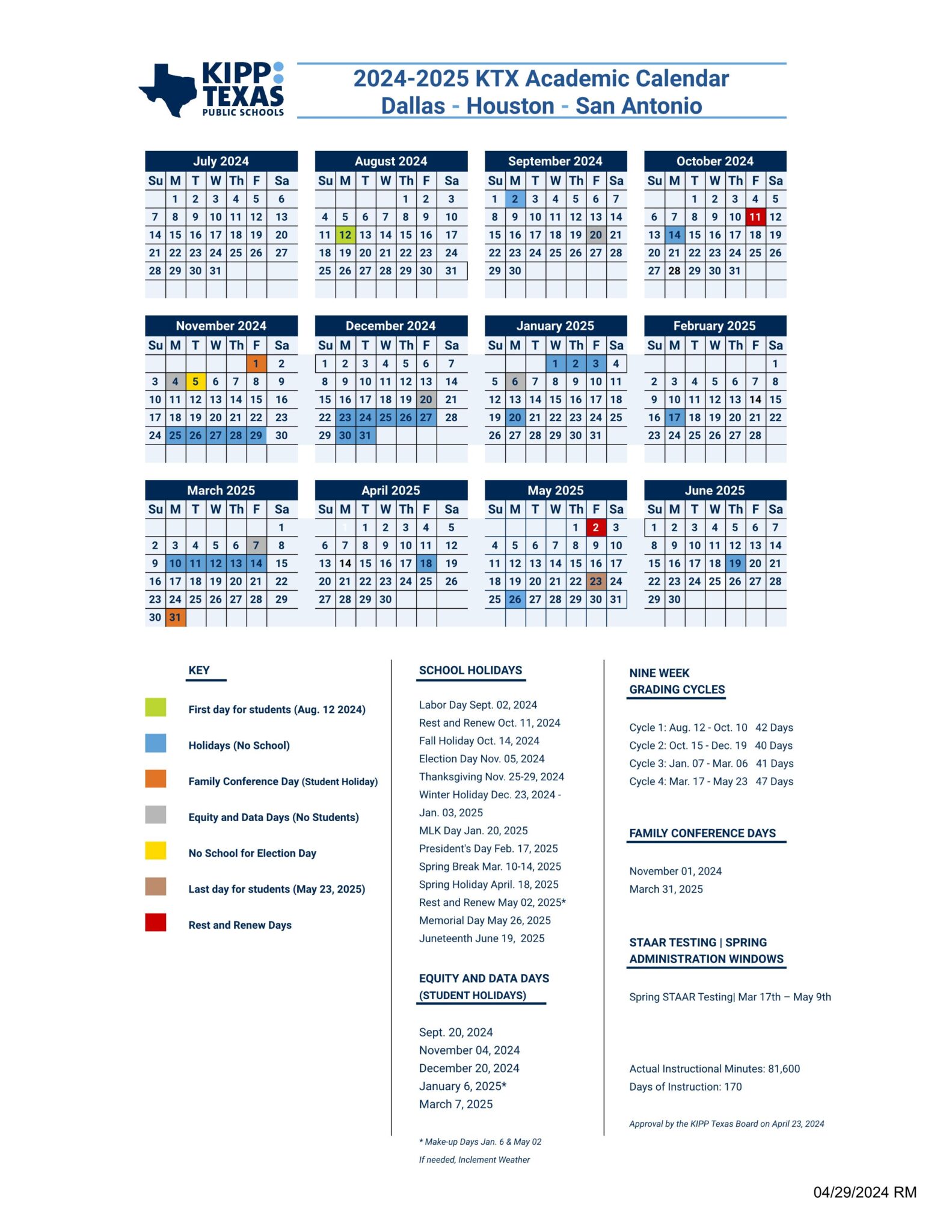 Kipp Texas Schools Calendar 24 25 All Cities EduCounty Kipp Texas Schools Calendar 24 25 All Cities EduCounty