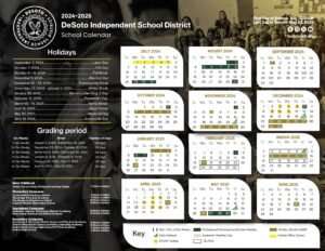 DeSoto ISD School District 24-25 Calendar