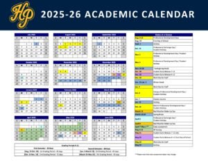 Highland Park HPISD Academic Calendar