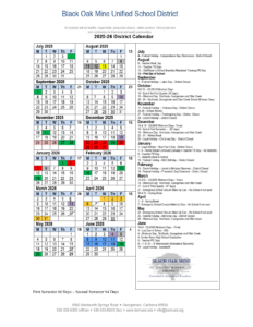 Black Oak Mine Unified School 25-26