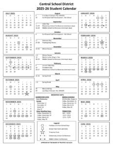 Central School District 25-26