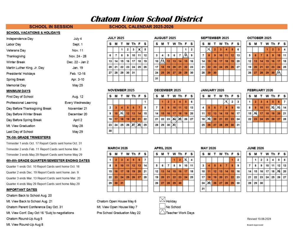 Chatom Union School District 25-26