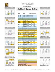 Highlands School District 24-25
