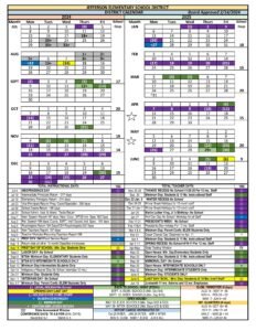 Jefferson Elementary School District Calendar