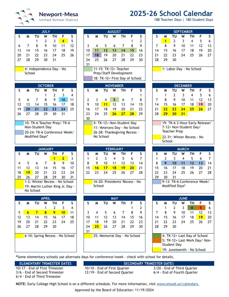 Newport Mesa Unified School NMUSD Calendar 25 26 PDF EduCounty newport-mesa-unified-school-nmusd-calendar-25-26-pdf-educounty