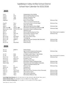 Saddleback Valley Unified School District