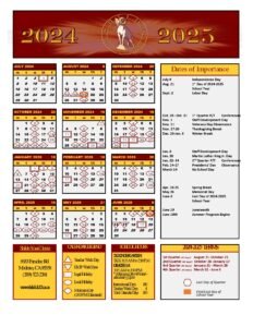 Shiloh School District calendar