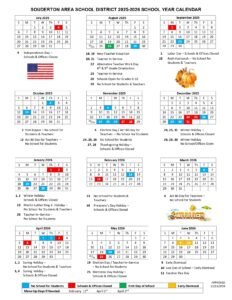 Souderton Area School District calendar