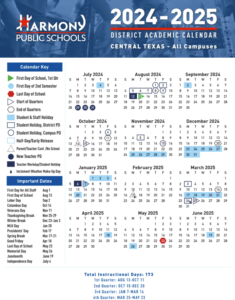 harmony public schools central texas 24-25