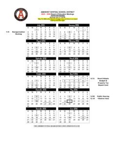 AMHERST CENTRAL SCHOOL DISTRICT