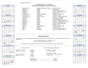 BLUFFTON EXEMPTED VILLAGE SCHOOLS