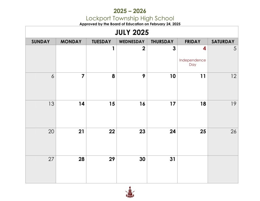 d205 calendar