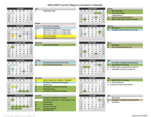Franklin Regional School District 25-26
