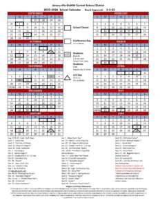 Jamesville-DeWitt Central School District calendar