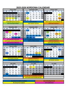 Nordonia Hills City School District CALENDAR