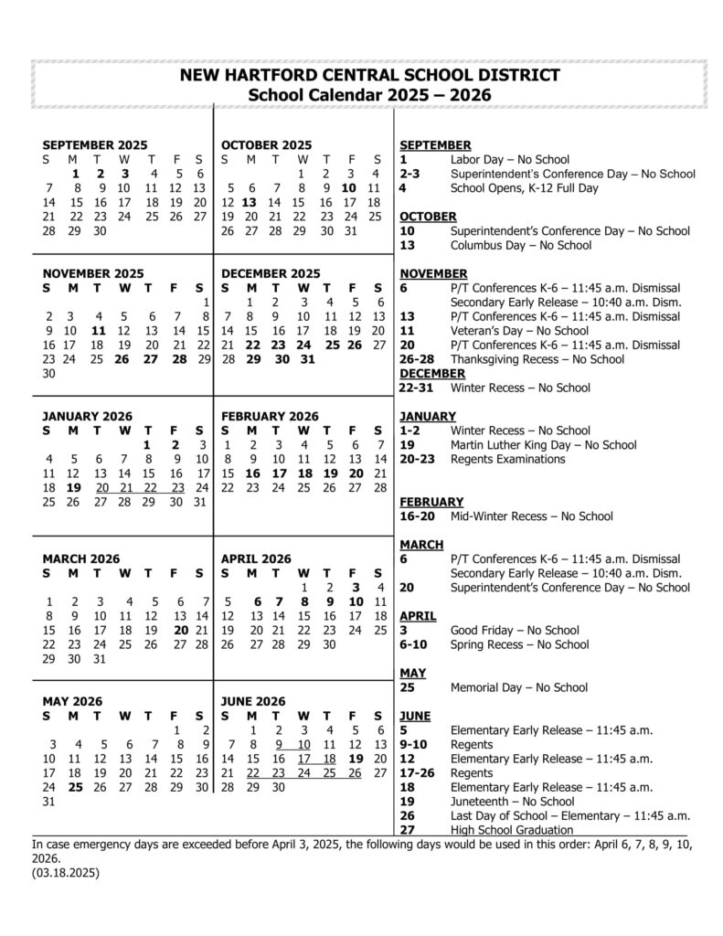 New Hartford CSD Calendar 25 26 PDF Revised EduCounty new-hartford-csd-calendar-25-26-pdf-revised-educounty