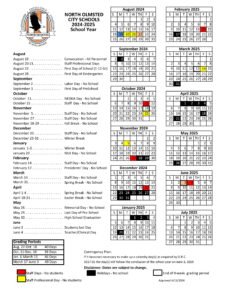 North Olmsted City Schools calendar