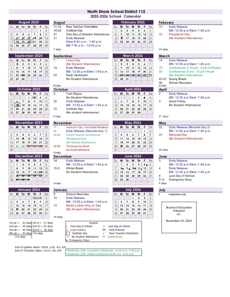 North Shore School District 112