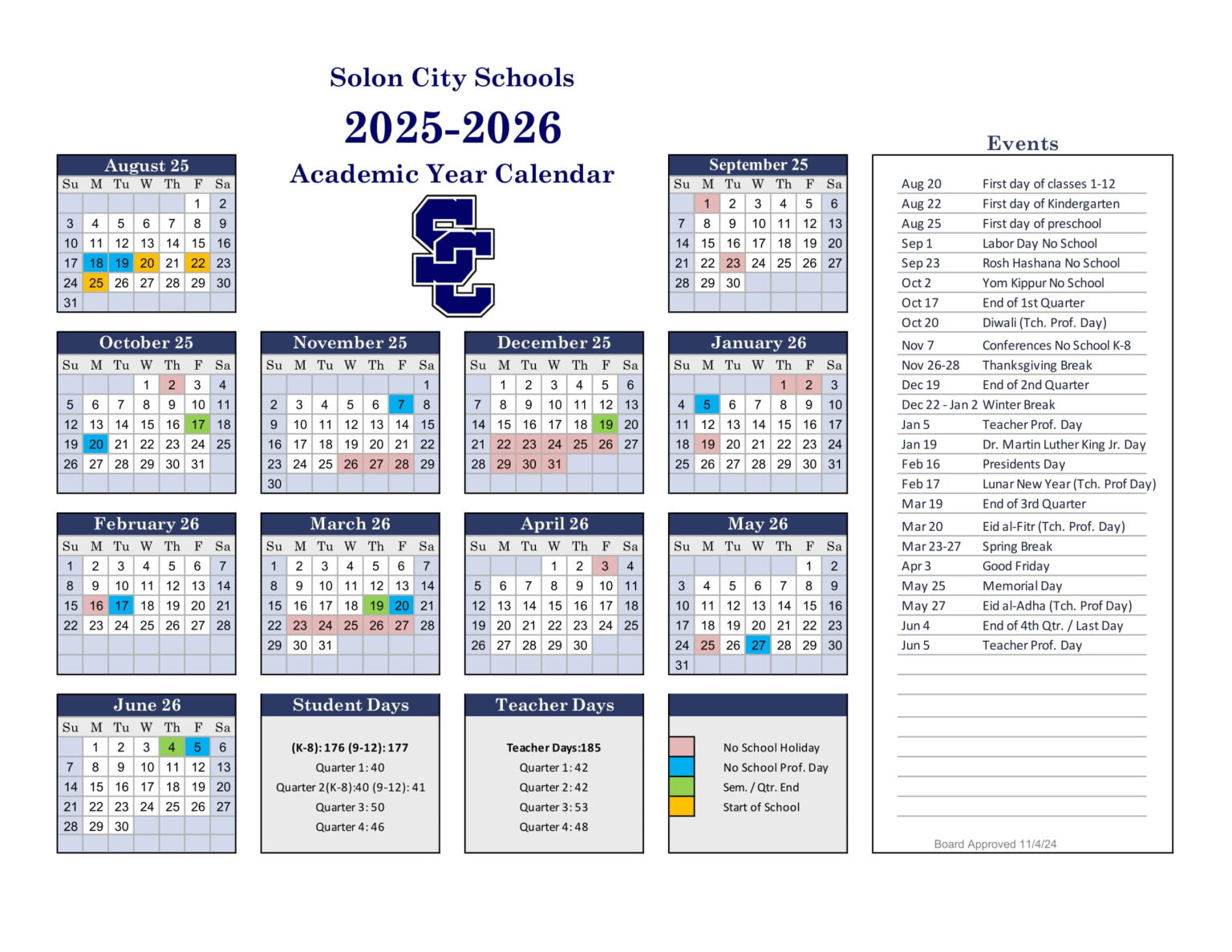 Solon City Schools Calendar Revised PDF 25 26 EduCounty solon-city-schools-calendar-revised-pdf-25-26-educounty