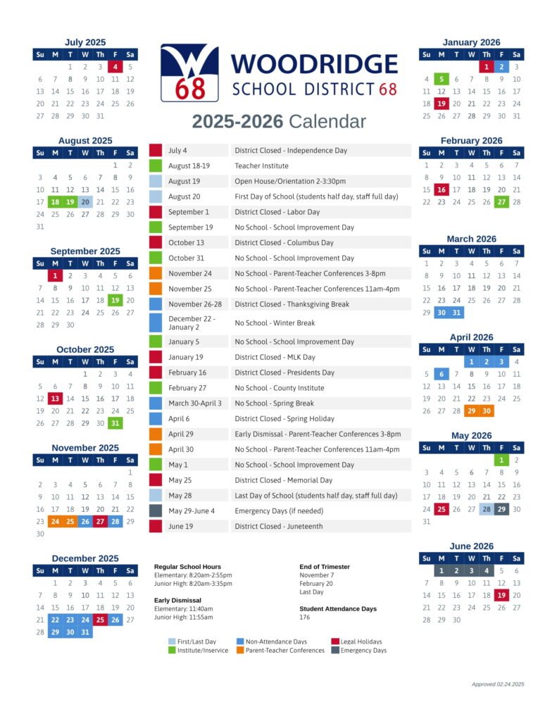 WOODRIDGE SCHOOL DISTRICT 68