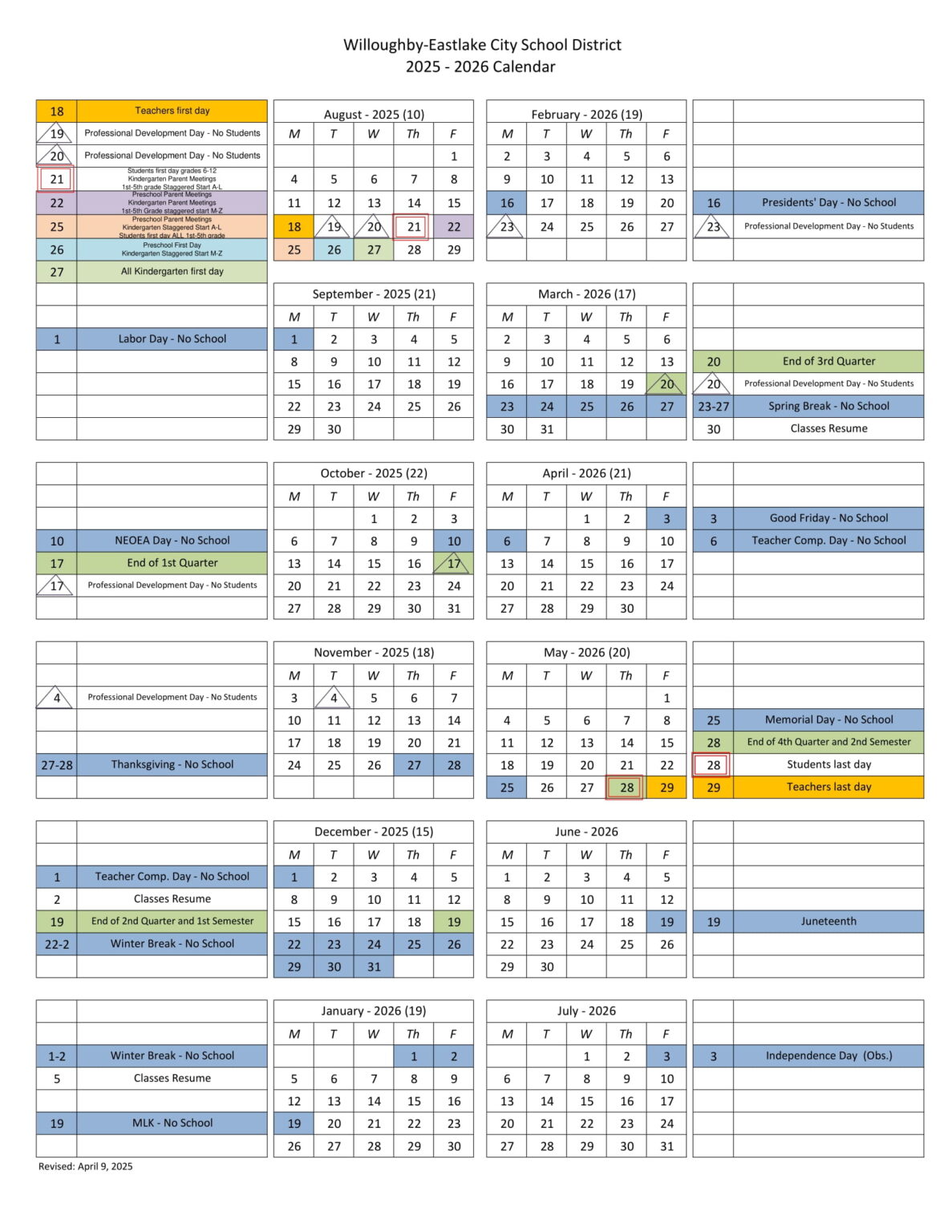 Willoughby Eastlake City School District 25 26 Calendar Revised EduCounty willoughby-eastlake-city-school-district-25-26-calendar-revised-educounty