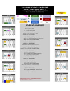 Augusta County Public Schools Calendar 25-26 Revised [PDF] - EduCounty