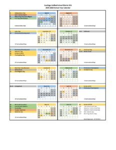 Coolidge Unified School District #21 CALENDAR