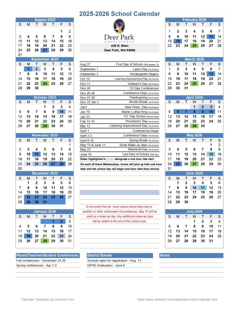 Deer Park School District wa