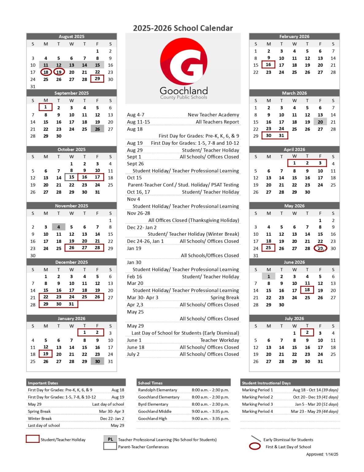 goochland-county-public-schools-calendar-25-26-revised-pdf-educounty