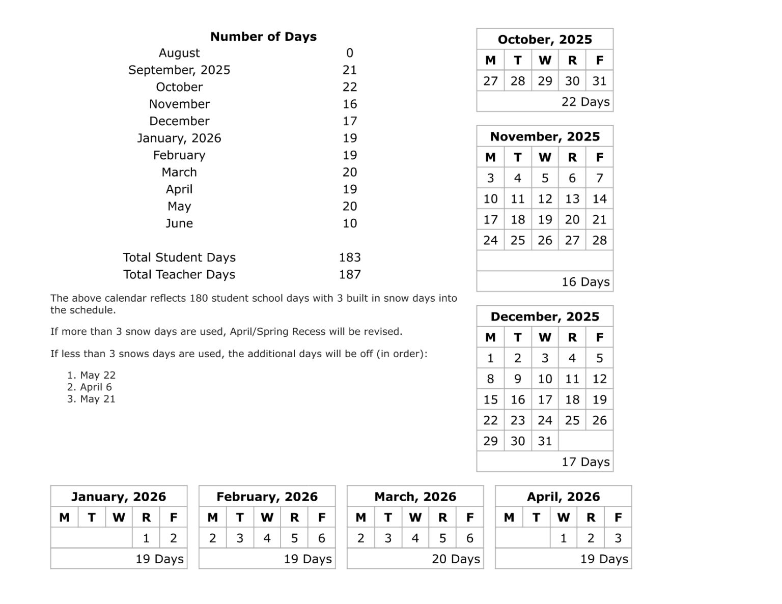 Hopatcong Borough Schools Calendar 25-26 Revised [PDF] - EduCounty