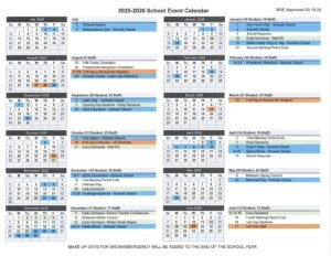 Linwood Public Schools calendar