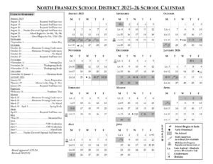 nfsd calendar