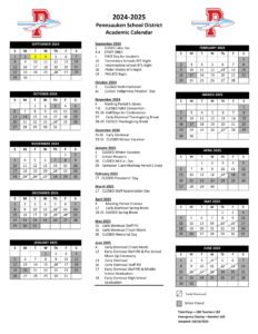 Pennsauken Public Schools Calendar