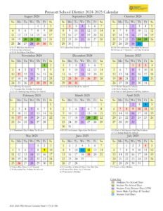 PRESCHOTT SCHOOL DISTRICT CALENDAR