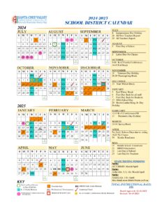 SANTA CRUZ VALLEY Unified School CALENDAR