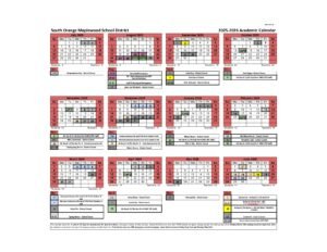 South Orange Maplewood School District Calendar